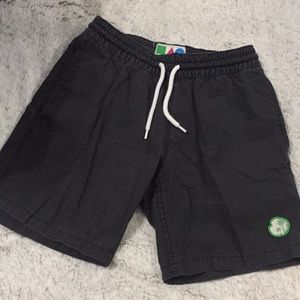 Dark gray beach shorts